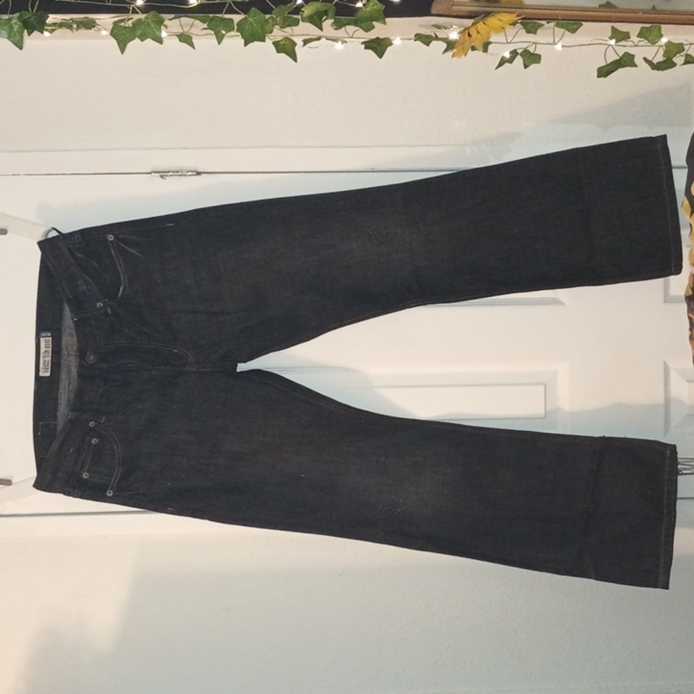 Aeropostale Driggs Slim Boot, Size 34/34, Black Denim Jeans